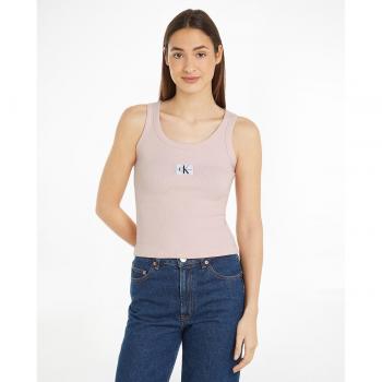 Top de Algodón Elástico para Mujer Calvin Klein Jeans