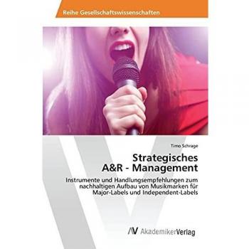 Timo Schrage Strategisches A&r;