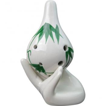 Bamboo Leaves 6-Hole Ocarina in AC Key for Beginners ENA88