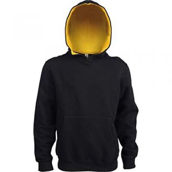 Kontrast Hoodie für Kinder von Kariban