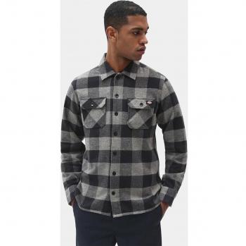 Dickies Sacramento Flanell Hemd Grau Melange L