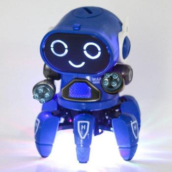 Juguete Pulpo Interactivo: Luces, Sonidos y Baile