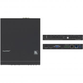 Transmisor HDBaseT 4K a 60Hz con Salidas DP/HDMI/VGA – VP-428H2 Kramer