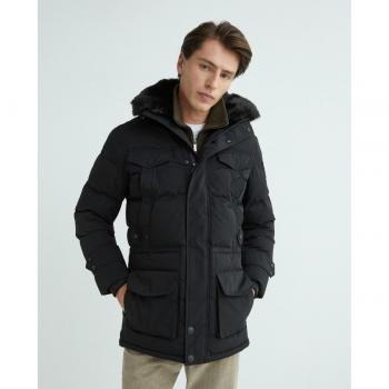 Steppjacke SEAMASTER, schwarz, Größe S
