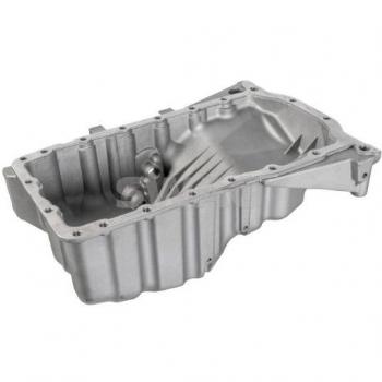 Swag 33104868 Engine Oil Pan with Integrated Drain Plug