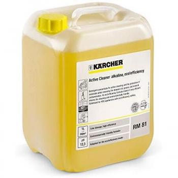 Detergente Attivo Alcalino RM81 ASF ECO 10L – Sporca Oleose, Grasso e Calcare