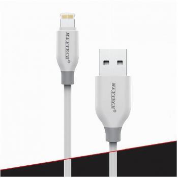 Cable de datos Lightning a USB Maxtech 1 m para Apple