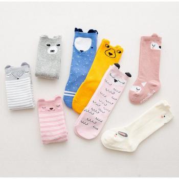 Chaussettes Colorées pour Filles en Bas Âge