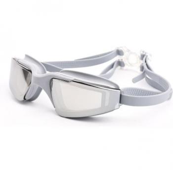 Professionelle Schwimmbrille für Erwachsene, Anti-Nebel, Silikon, für Schwimmbad und Tauchen