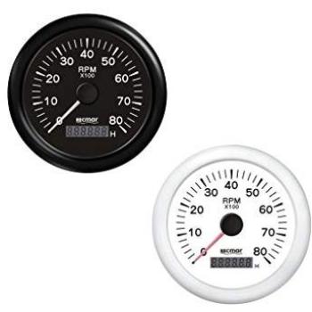 TachTrack 0‑8000 RPM Meter – Unisex, 100 mm