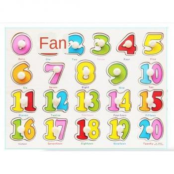 Early Learning Wooden Puzzle for Kids