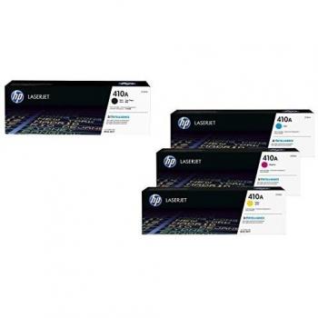HP 410A original Toner 4er Set schwarz, Cyan, Magenta, gelb