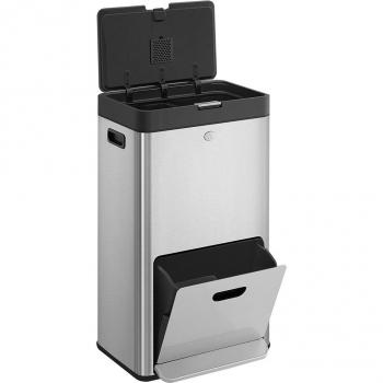 Cestello separatore cucina pedale esteso argento