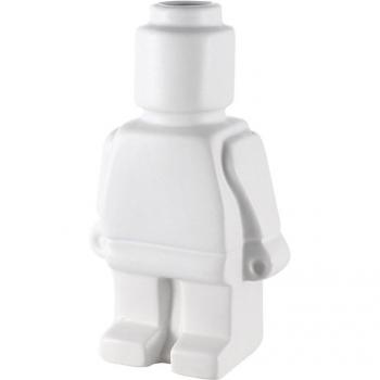 Ceramic Whiteware Robot Ornament