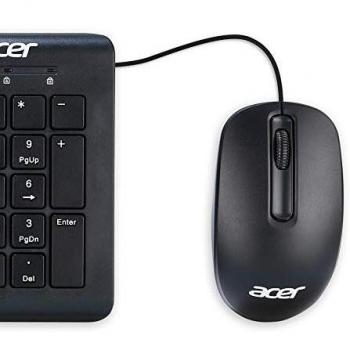 ACER Ratón USB con Cable Negro