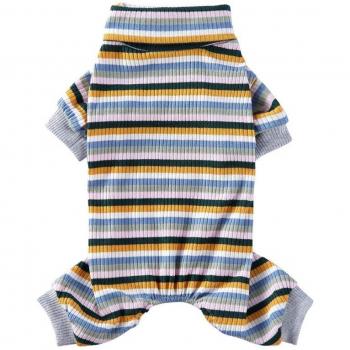 Pyjama für Welpen „Hausfarben“ – Vierbeiniger Strampler