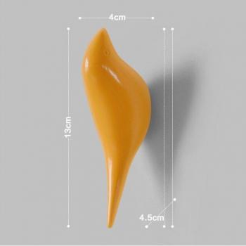 Single Resin Bird Hook