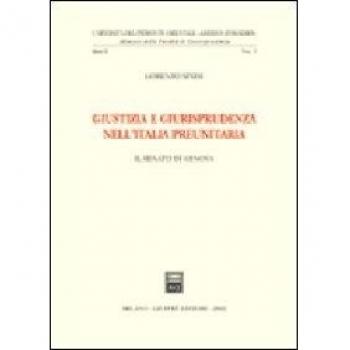 Giustizia e giurisprudenza nell'Italia preunitaria. Il Senato di Genova