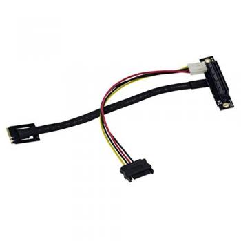 Riser M.2 E‑A Gen 3.0 x4, 20 cm – KALEA-INFORMATIQUE
