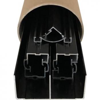 Kit Styldoor en aluminium pour placard coulissant 2 vantaux H2.5m x L3m