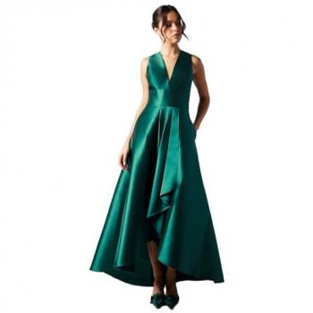 Emerald Cascade Coast Maxi Bridal Gown