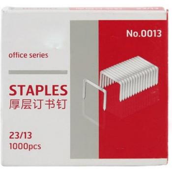 1000pcs Heavy Duty Silver Metal Staples 23/13