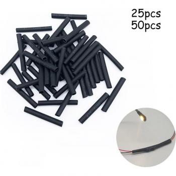 1.5mm Black Heat Shrink Tubing 25pcs
