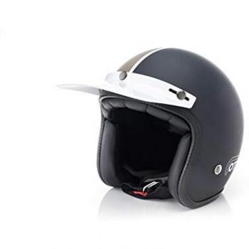 Acerbis Motorradhelm Ottano Jet – Herren, XS, Grün/Blau