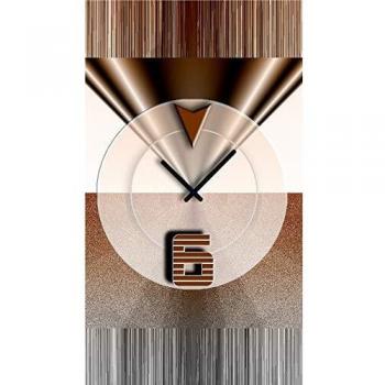 Dixtime 3D-0441 Abstrakte Wanduhr