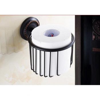Black Oil Rubbed Bronze Brass Bath Set