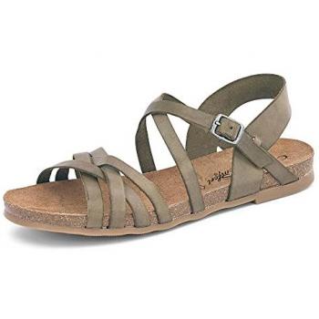 COSMOS Comfort Leder-Riemchen-Sandalette