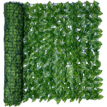 Synthetic Ivy Leaf Privacy Screen