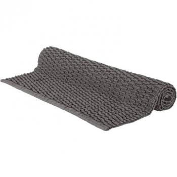 Tappetino da bagno Mona 80x50 cm Grigio scuro