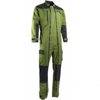 LMA Combinaison de travail agricole homme Trident Couleur Vert/Noir – Taille Vêtement 3XL