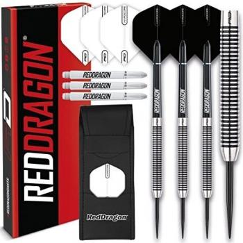 Red Dragon Pegasus Tungsten SteelTip Darts – 26g Complete Set