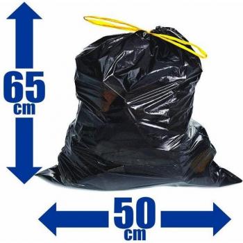 LDPE 38 My Sacchetti per Bidoni 30L Coulisse