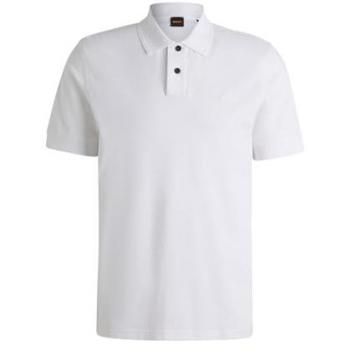 Polo BOSS A Maniche Corte Prime Bianco XL