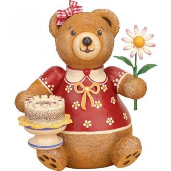 Hubrig Volkskunst GmbH Sammelfigur Hubrig Hubiduu Teddy Zuckerbärli 12cm