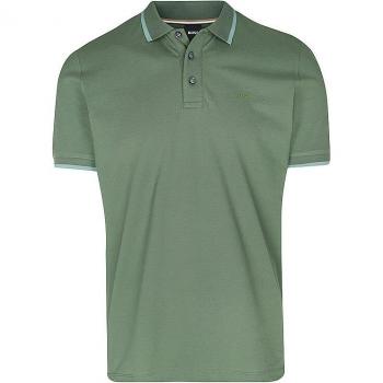 BOSS Poloshirt PARLAY 190 Dunkelgrün Herren Regular Fit