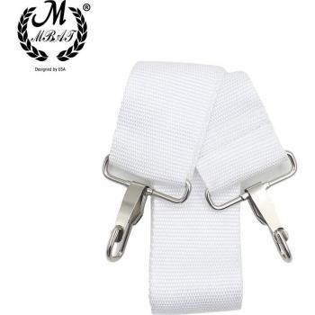 MBAT White Snare Drum Shoulder Strap
