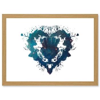 Artery8 Light Oak Scattered Thistle Ink Art