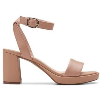 Sandalias Ambyrlyn Bay (Modelo Clarks) – Color Nude, 5‑8 cm