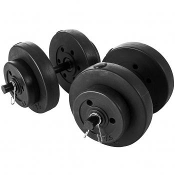 Marcy Vinyl Dumbbell Weights, 18 kg (40 lbs) Pair