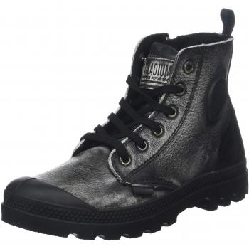 Botines Palladium Pampa Hi Zip Pony, Plateado, 37 EU