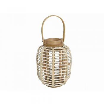 Portavelas de cristal elegante Criss 28 X 22 Cm