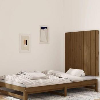 Wall Panel Miele 95,5x3x90 cm Bruin