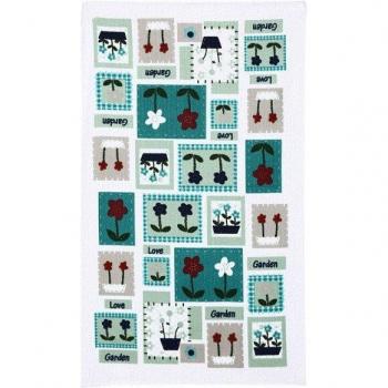 Floral Tea Towels Absorbent Microfiber 38*64cm