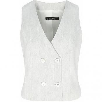 Marc Cain Graues Weste-Set, Größe 36 für Damen