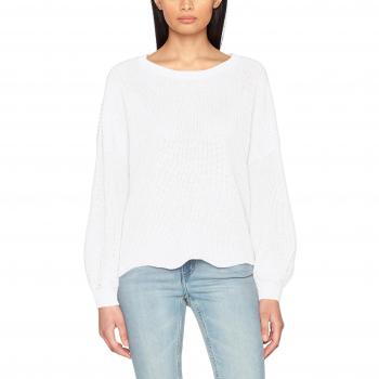 Only Onltina Suéter de Punto Oversize para Mujer, Blanco, Talla X-Small