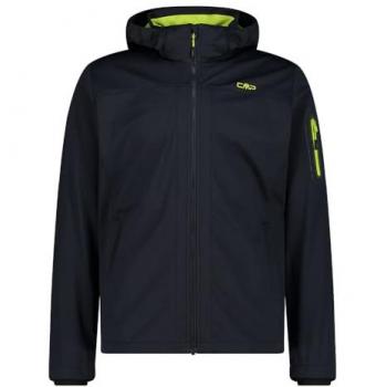 Heavy‑Duty Antracite Softshell with Adjustable Hood – 2XL Male